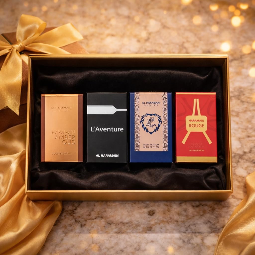 Al Haramain Set de Descubrimiento de Fragancias para Hombre y Mujer...