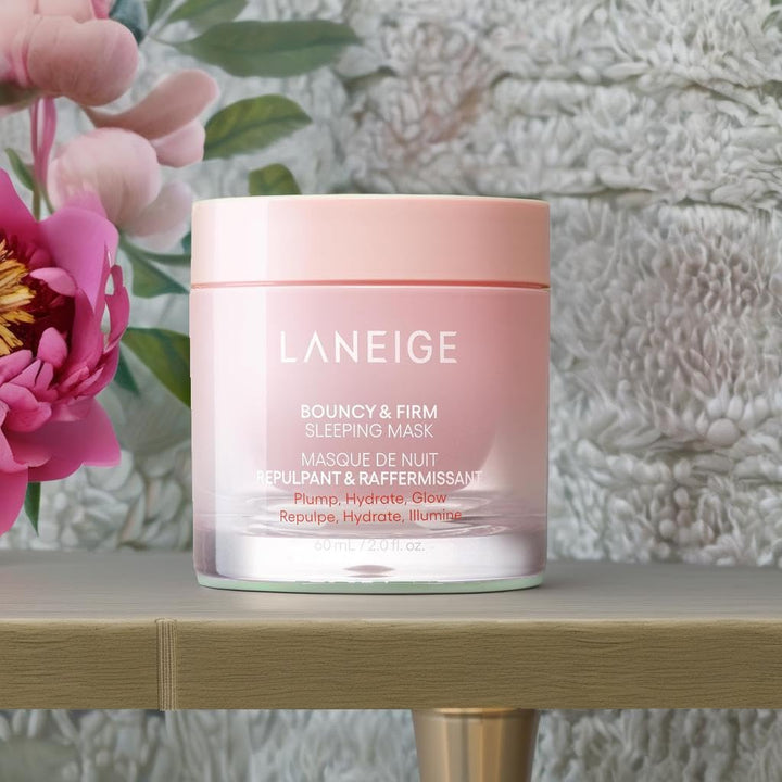 LANEIGE Mascarilla nocturna revitalizante, suave, con complejo de p...