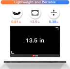 Monitor portátil de 13.5 pulgadas para laptop, pantalla de monitor...