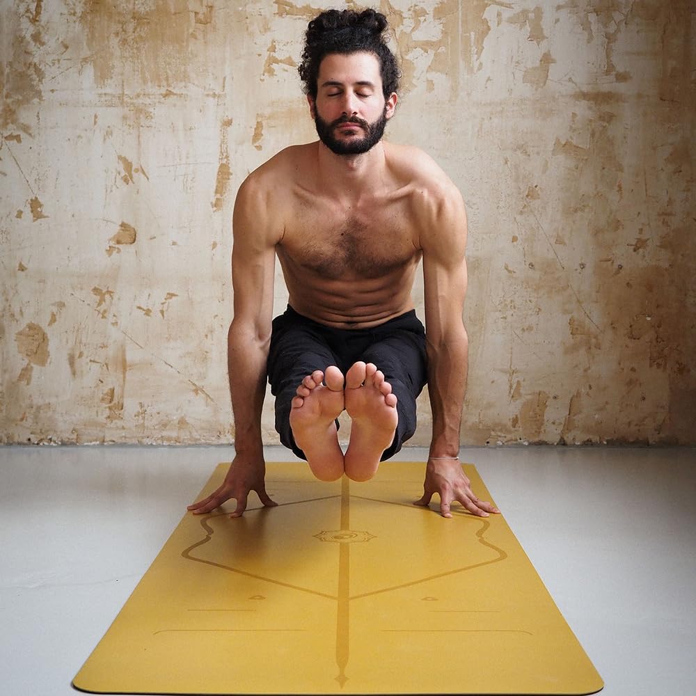 Liforme Esterilla de yoga clásica: diseño de alineación patentado, agarre