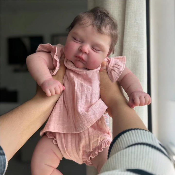 iCradle Linda Muñeca Bebé Reborn de Aspecto Real Niña de 20 Pulgada...