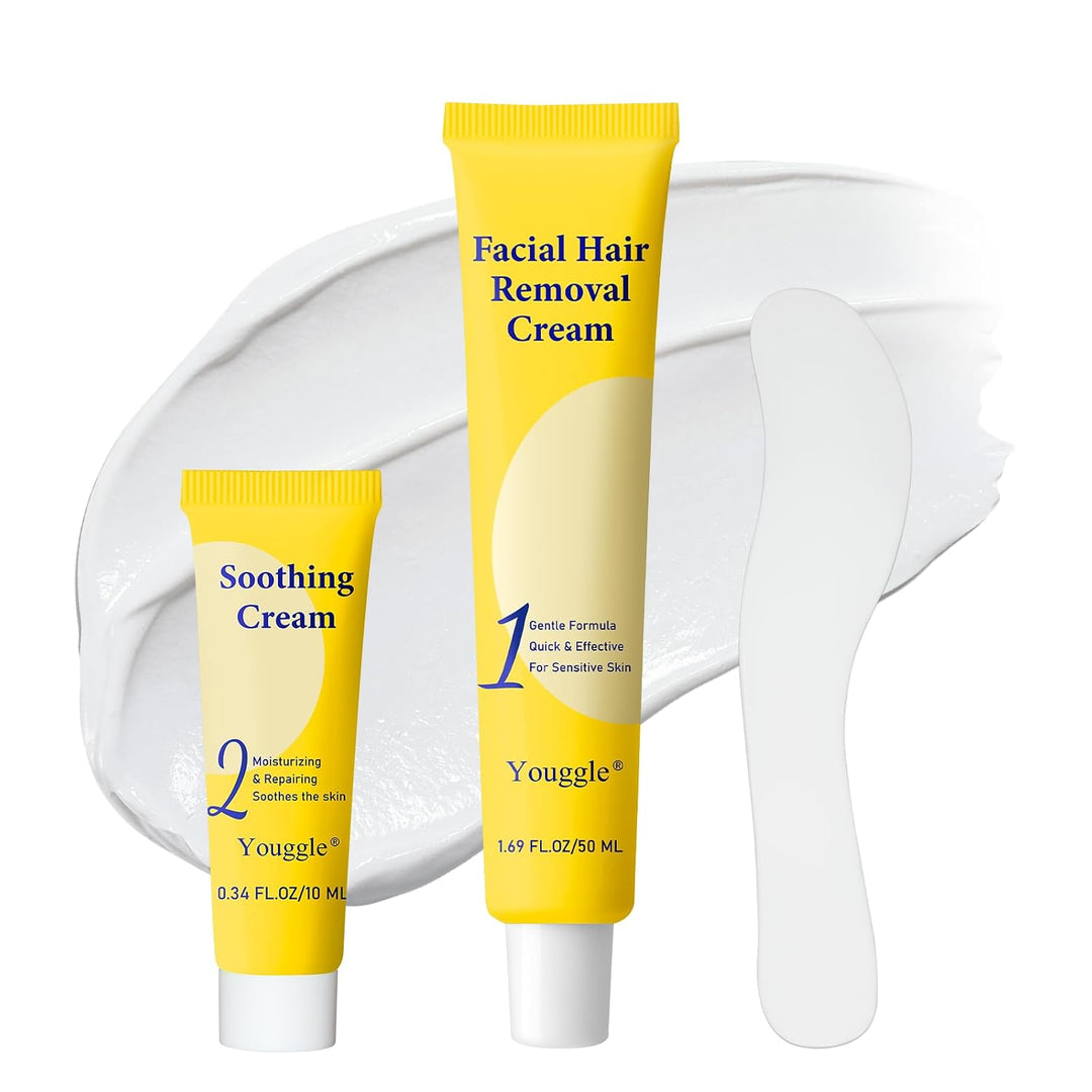 Depilación facial de 5 minutos para mujeres, crema depilatoria para...