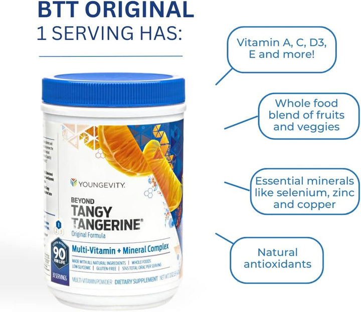 Youngevity Beyond Tangy Tangerine - Fórmula original | Complejo mul...