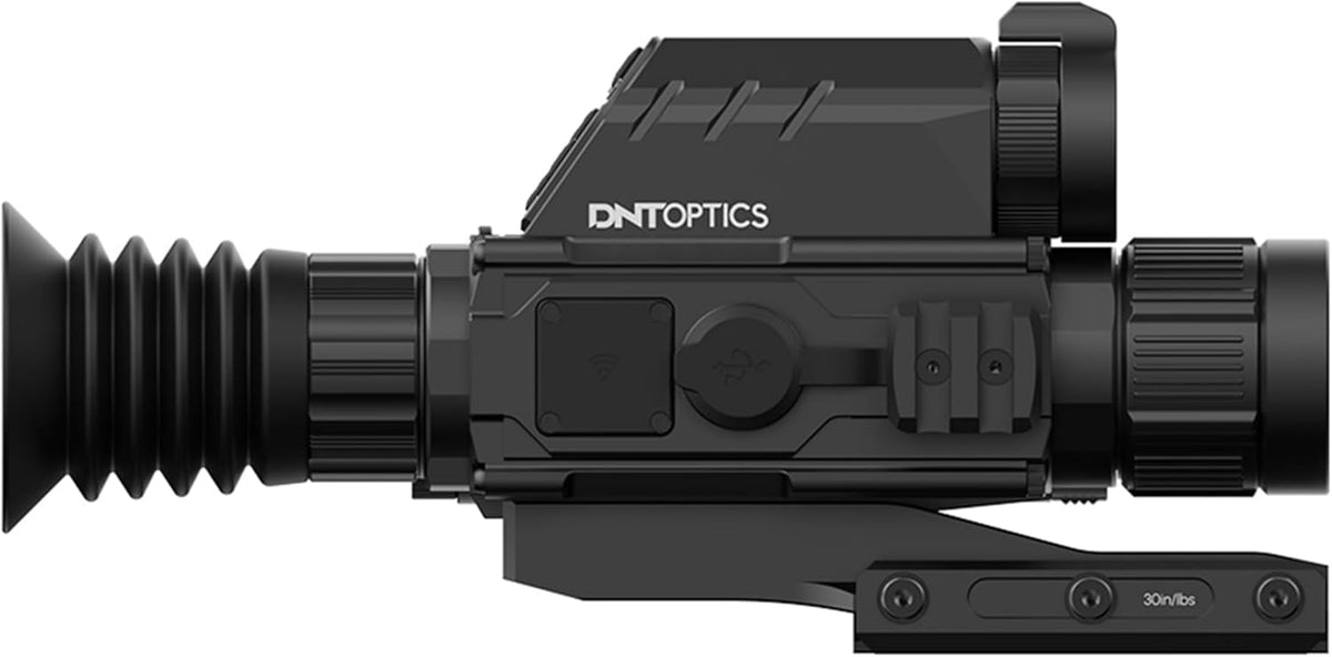 DNT Optics TNC225R ThermNight - Telémetro láser y calculadora balística con objetivo térmico y de visión nocturna multiespectral
