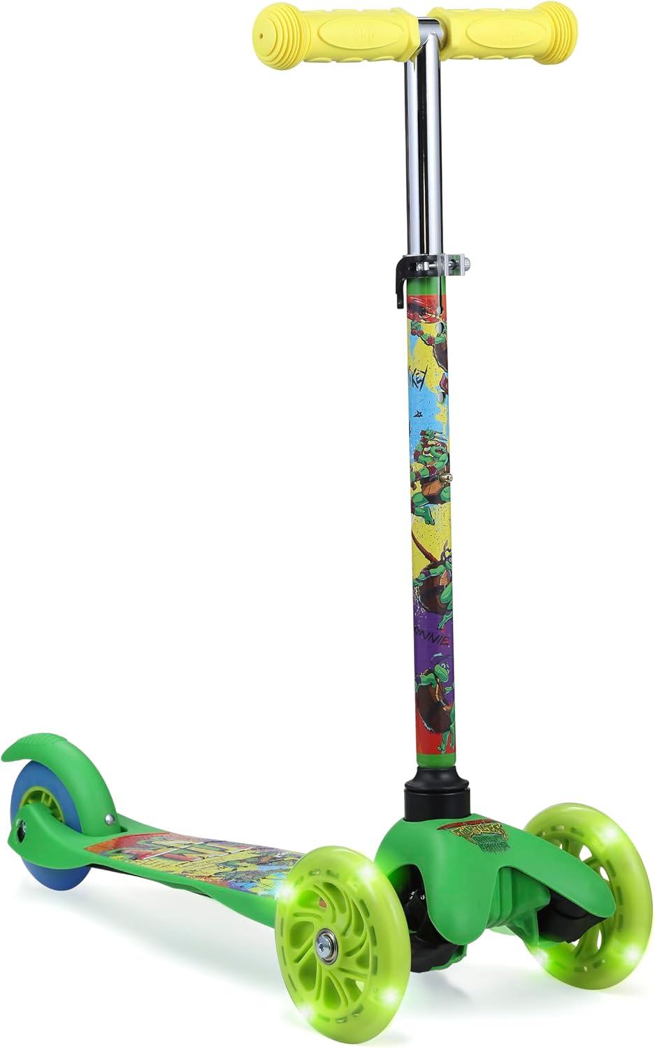 Patinete para niños, auto equilibrio de 3 ruedas, ruedas LED iluminadas