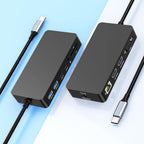 Estación de acoplamiento Surface Thunderbolt 4, triple pantalla a través de HDMI dual + VGA con adaptador de corriente, Surface Dock compatible con Surface Pro 12/11/10/9/8/X/7 y Surface Laptop 5/4/3