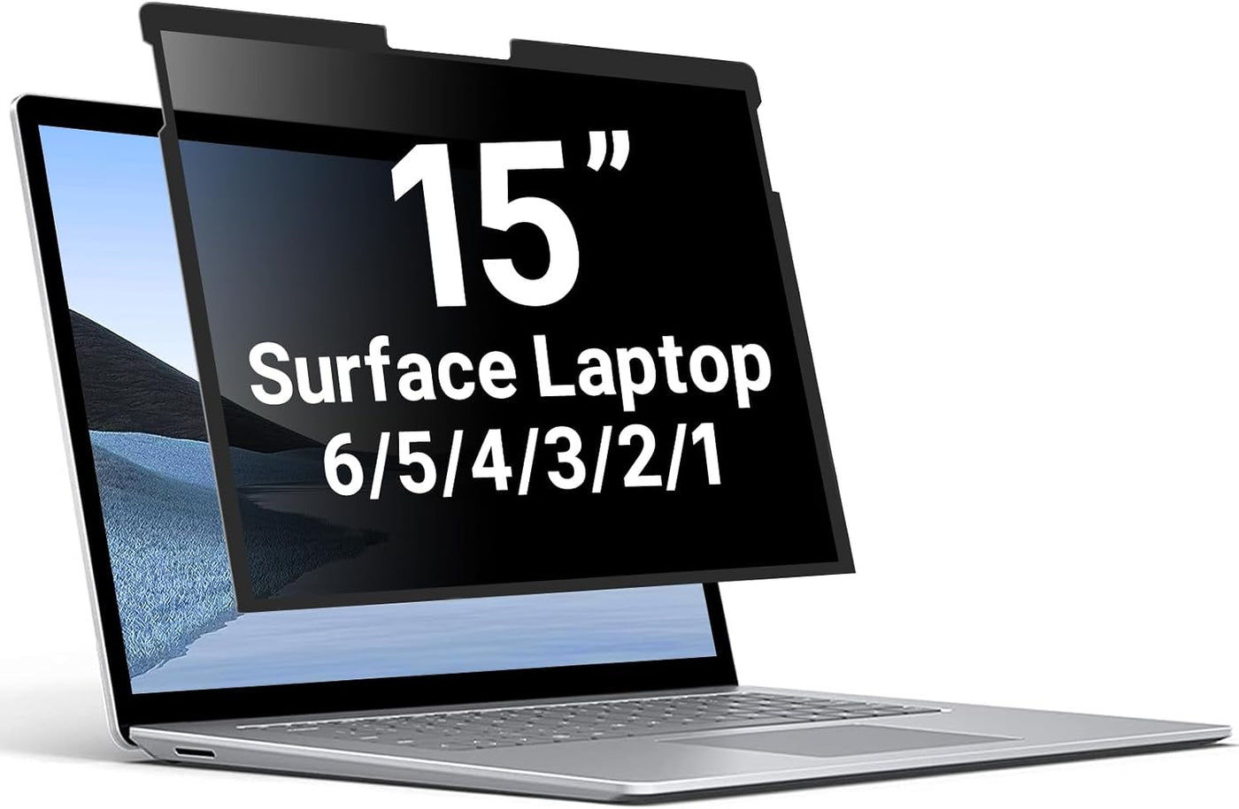 ZOEAGG Pantalla de privacidad extraíble para Surface Laptop de 15 p...