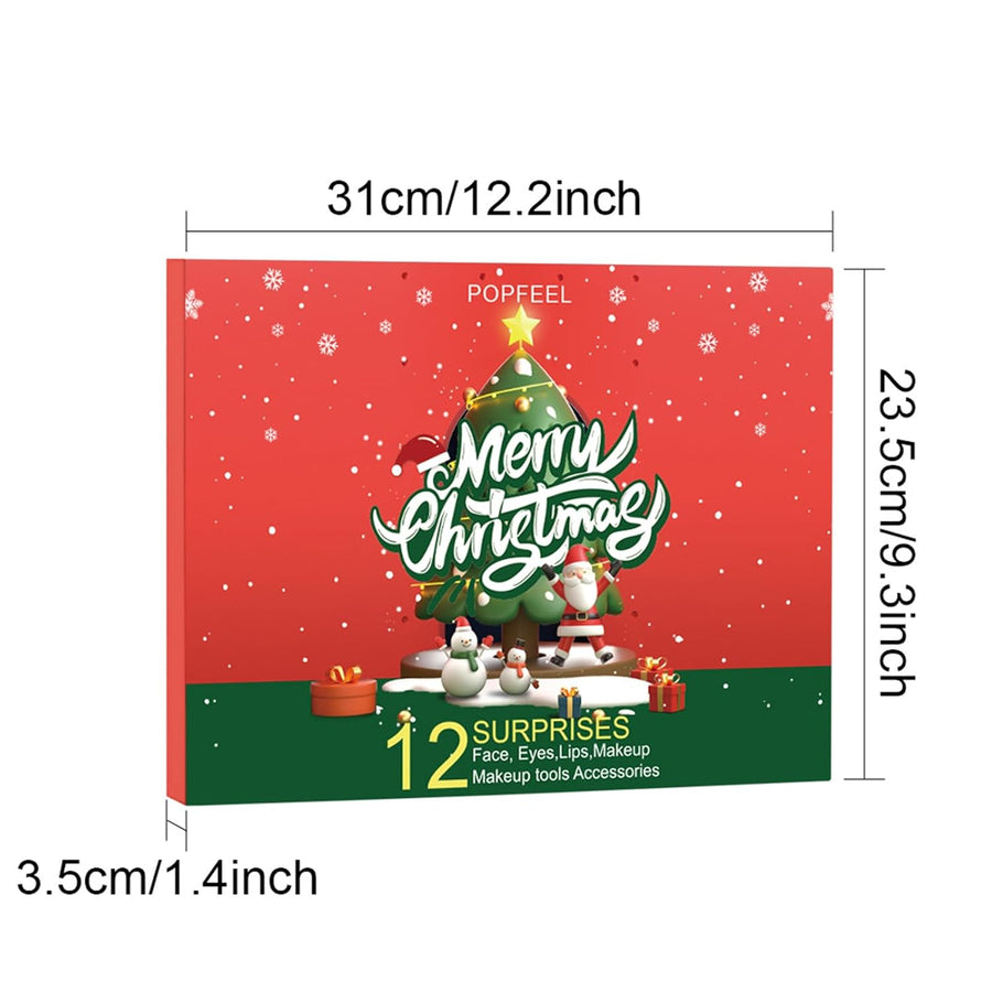 Melearch Caja de maquillaje, surtido sorpresa de Adviento con produ...