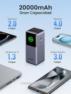 UGREEN Nexode Power Bank 20000mAh 130W Bundle con cable USB a USB C
