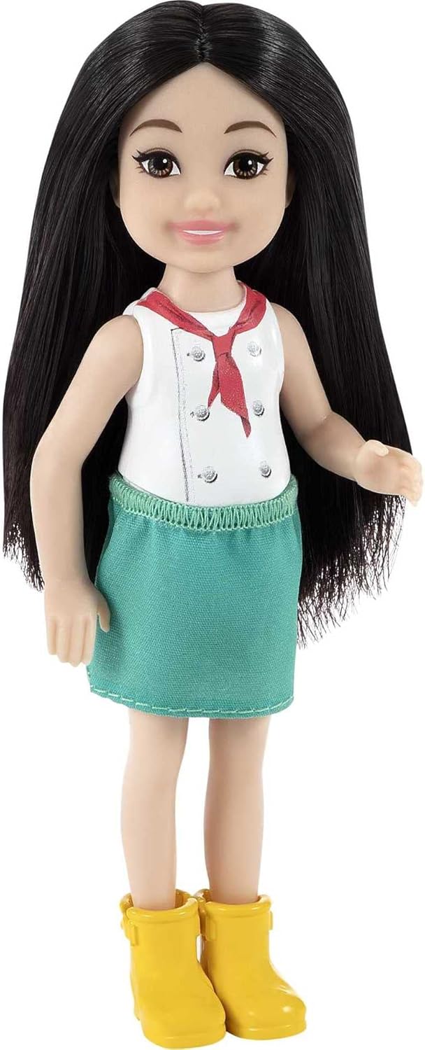 Barbie Chelsea Can Be Doll &amp; Playset, muñeca pequeña de chef de...