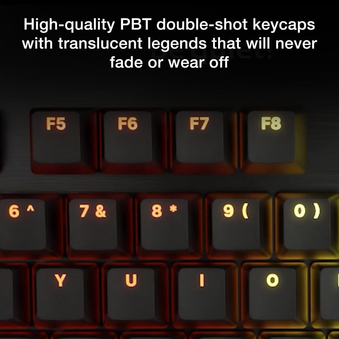 ¡tranquilizarse! Teclado mecanico Dark Mount | Táctil | Interruptor...