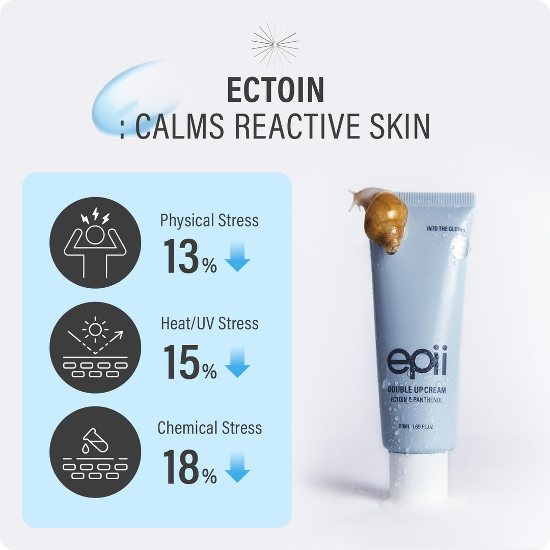 epii Double Up Cream | hidratante facial | ectoína | pantenol | esc...
