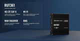 Teltonika RUT361 Industrial 4G LTE Router \u2013 Compact &amp; Rugg...