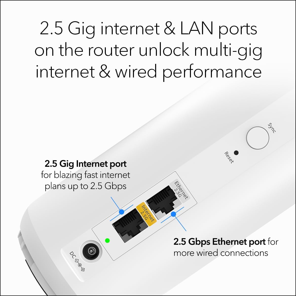 NETGEAR Orbi 370 Series WiFi 7 Sistema de malla, hasta 4,000 pies cuadrados