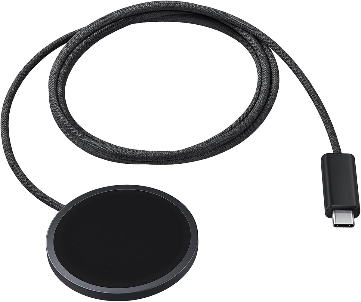 Cargador inalámbrico Samsung Galaxy Magnet con adaptador de corrien...