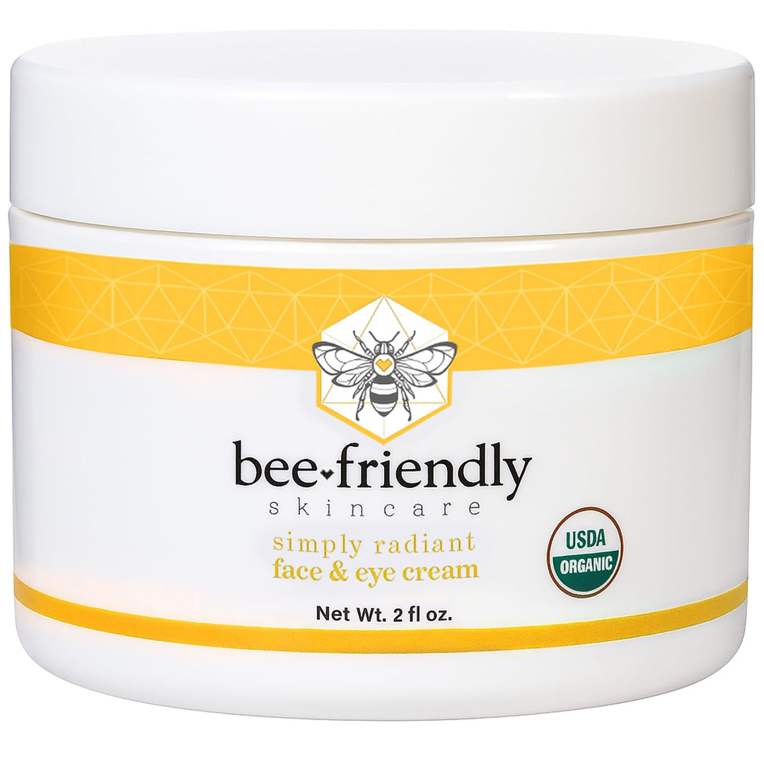 Crema para rostro y ojos Beefriendly 100% todo natural, 85% hidrata...