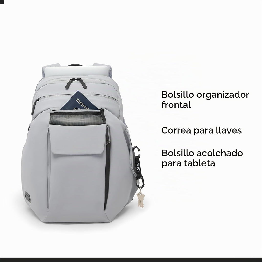 TUMI Axis Mochila grande de 25 litros, se adapta a portátiles de hasta 15