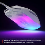 SteelSeries Ratón para juegos Rival 3 Gen 2 \u2014 Sensor óptico Tr...