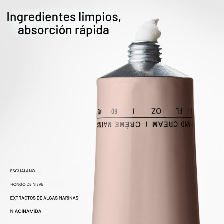 Salt &amp; Stone Crema de manos para mujeres y hombres, azafrán y c...