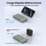 NOBIS Cargador portátil de banco de energía 35W 10000mAh | Batería...