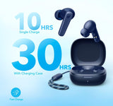 Soundcore de Anker P20i Audífonos True Wireless, controladores de 1...