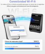 VIOFO A329T 4K 3CH Dash Cam Teleobjetivo delantero trasero, STARVIS 2 HDR