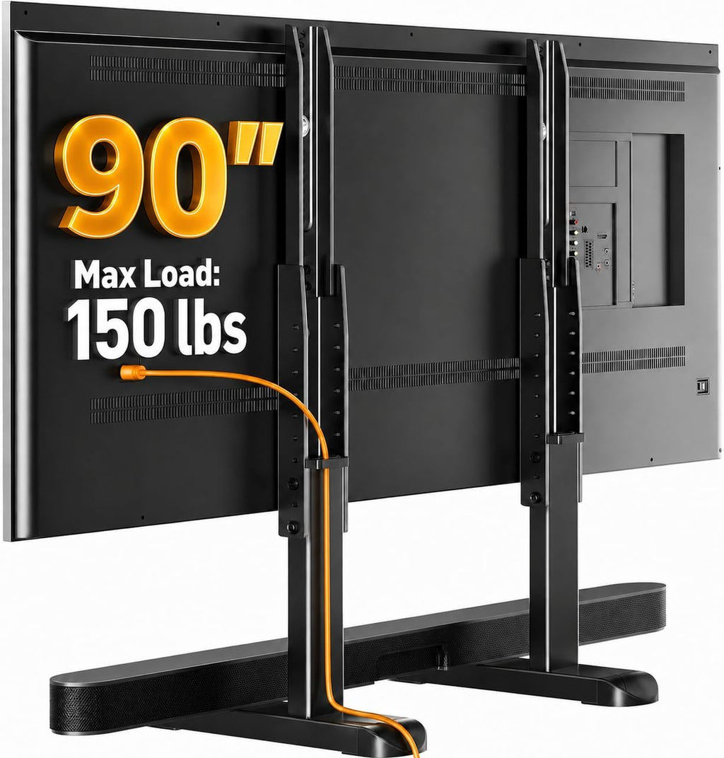 Perlegear Patas universales para TV de 37 a 90 pulgadas de hasta 150 libras