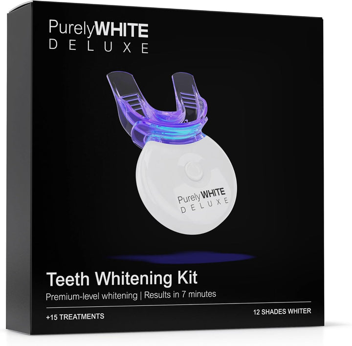PurelyWHITE DELUXE Kit de blanqueamiento dental, blanqueamiento den...