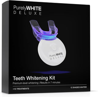 PurelyWHITE DELUXE Kit de blanqueamiento dental, blanqueamiento den...