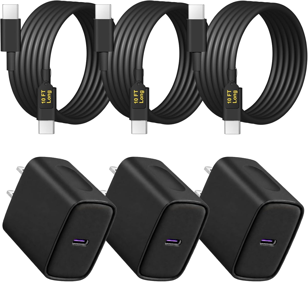iPhone 18 17 16 15 cargador de carga rápida tipo C cargador USB C cargador bloque