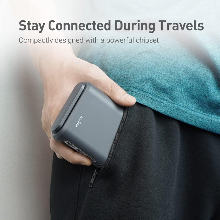 GL.iNet GL-A1300 Pocket VPN Travel Router - Router Wi-Fi portátil p...