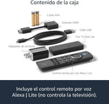 Amazon Fire Tv Stick Lite Full Hd 8gb Negro Con 1gb De