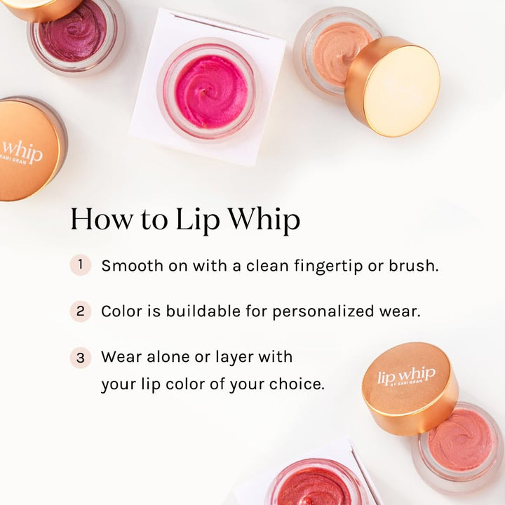 Kari Gran Lip Whip | Bálsamo labial hidratante con aceites orgánico...