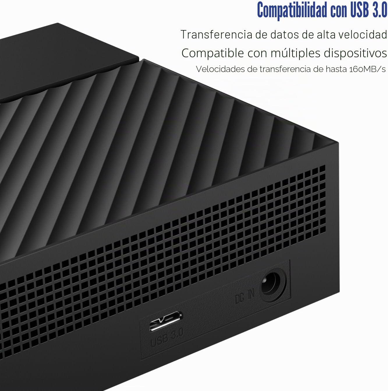 UnionSine Disco duro externo de escritorio 16TB, HDD de 3.5" US...