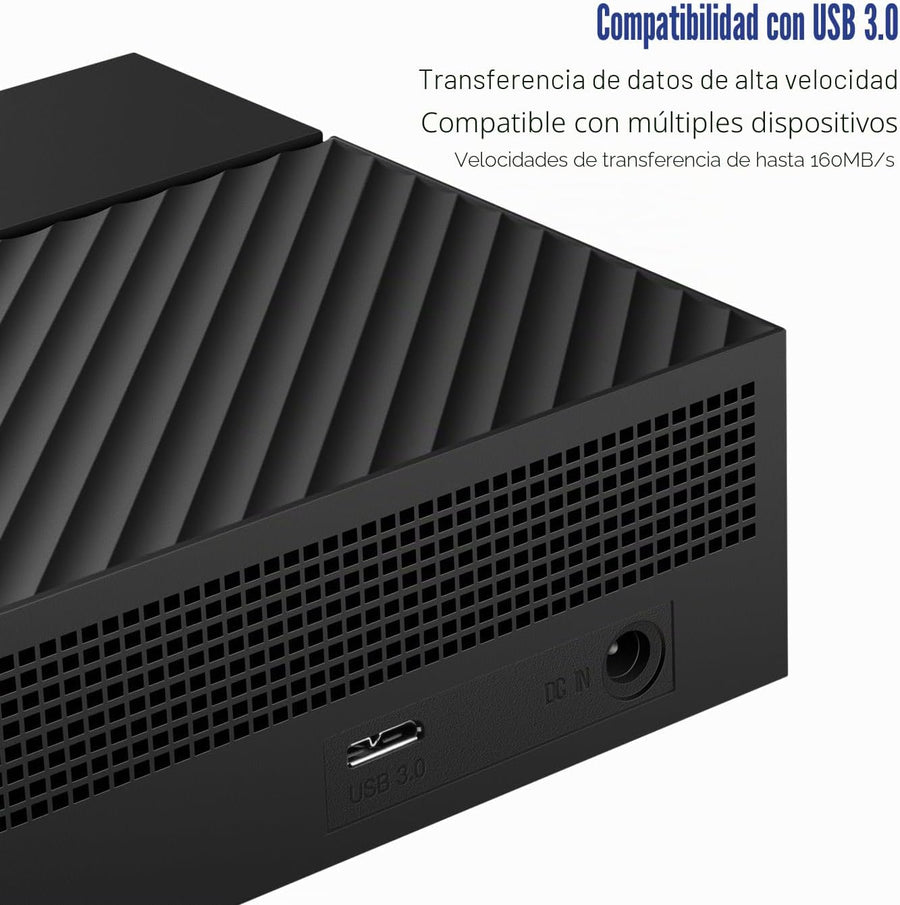 UnionSine Disco duro externo de escritorio 16TB, HDD de 3.5" US...