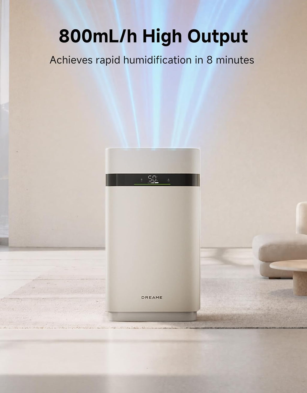 Dreame Humidificador sin niebla H40, purificación de 3 etapas para aire