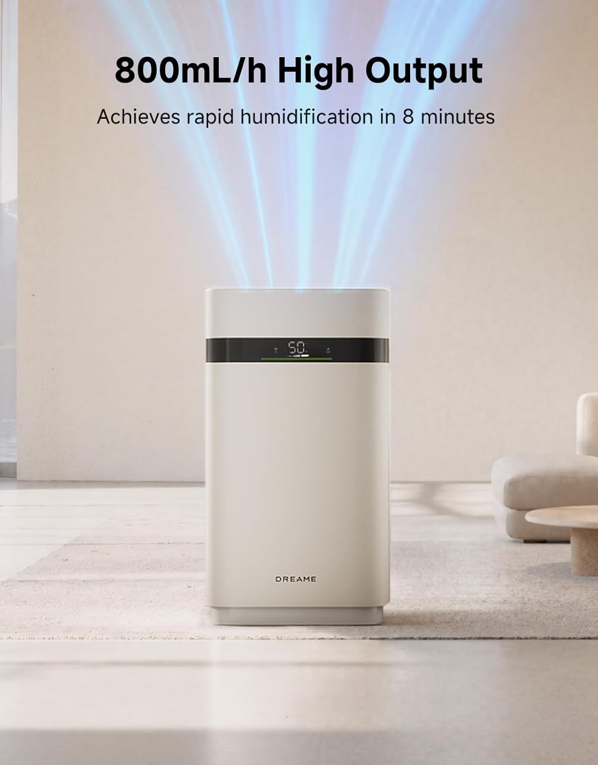 Dreame Humidificador sin niebla H40, purificación de 3 etapas para aire