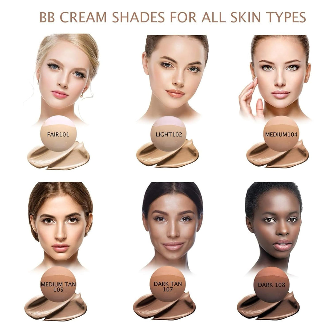Bellaterra Cosmetics BB Cream - Hidratante tintado y maquillaje de...