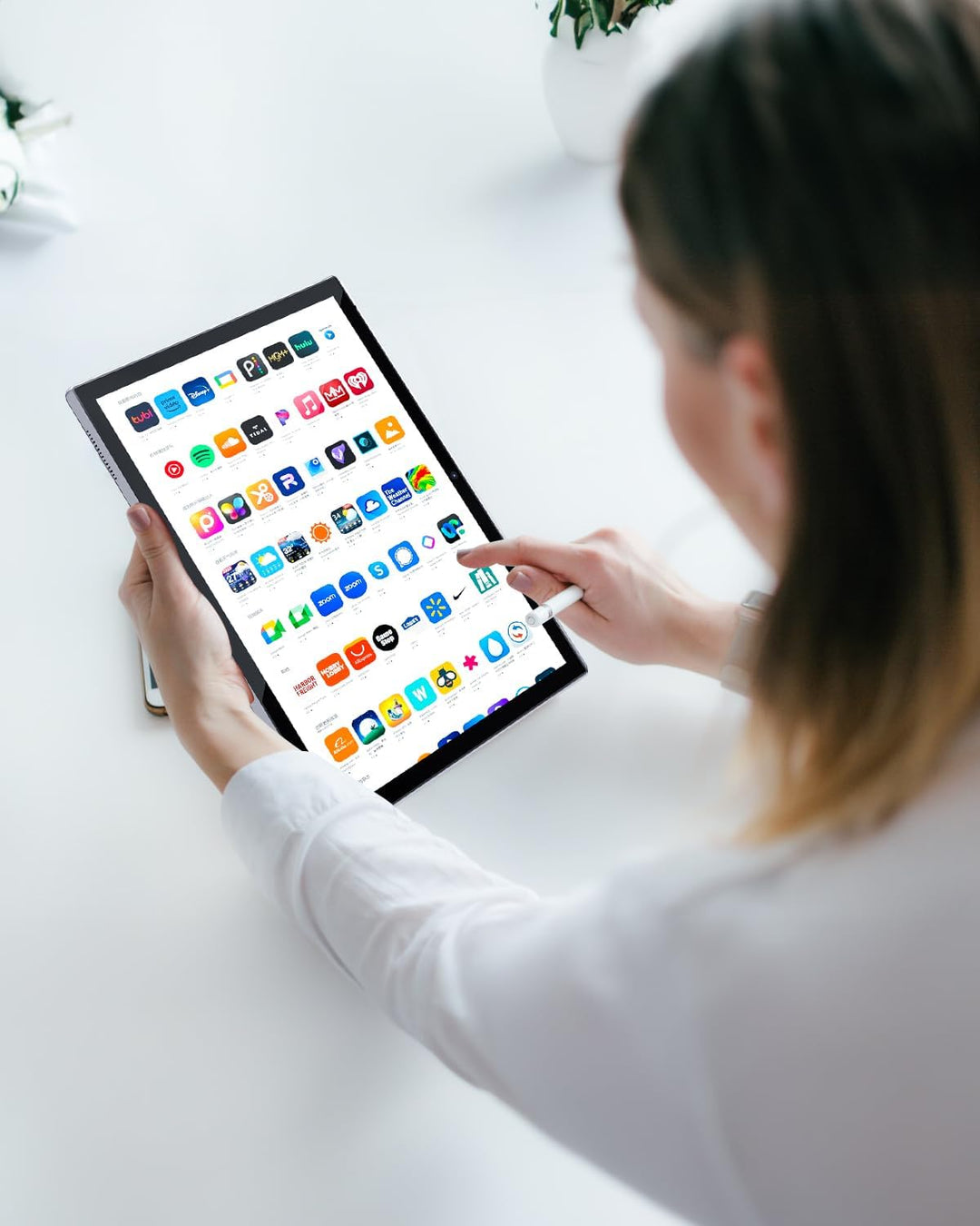 ZZB Tableta Android de 10 pulgadas, 32 GB ROM 1 TB Expand, batería...