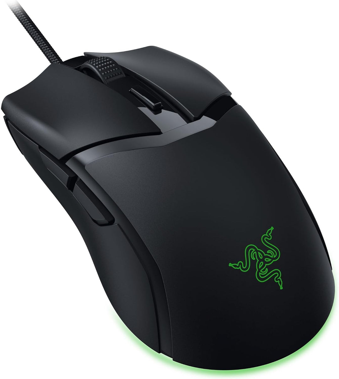 Ratón Razer Cobra con cable para juegos: diseño ultraligero de 58g...