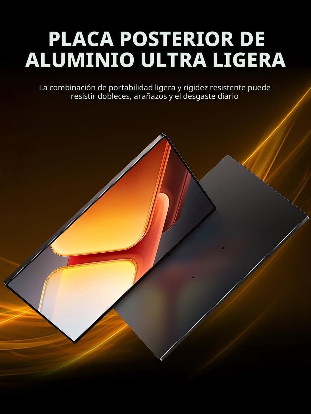 UPERFECT Monitor portátil 4K 16" 1200 liendres, 145% sRGB monitor p...