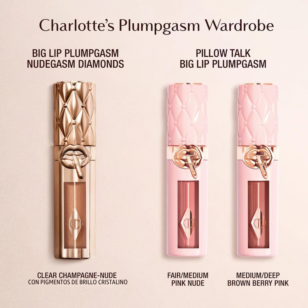 Charlotte Tilbury Big Lip Plumpgasm Lip Gloss - Gift Set Essential...