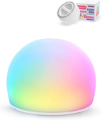 Lámpara Luz nocturna de huevo blanda profesional para niños, luz suave con varios colores, luz interactiva para aliviar el estrés, juguetes para ansiedad, 5 niveles de brillo, atenuación automática en 30 minutos