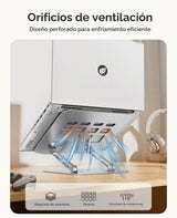 ORICO ST11 - Soporte ergonómico para computadora portátil, elevador...