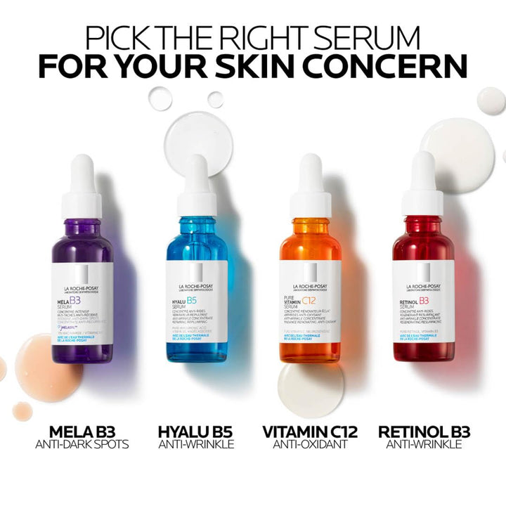 La Roche-Posay Mela B3 Serum, Dark Spot Corrector With Anti-Aging M...