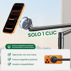 elitehood Soporte magnético para teléfono de piso para cama, soporte de