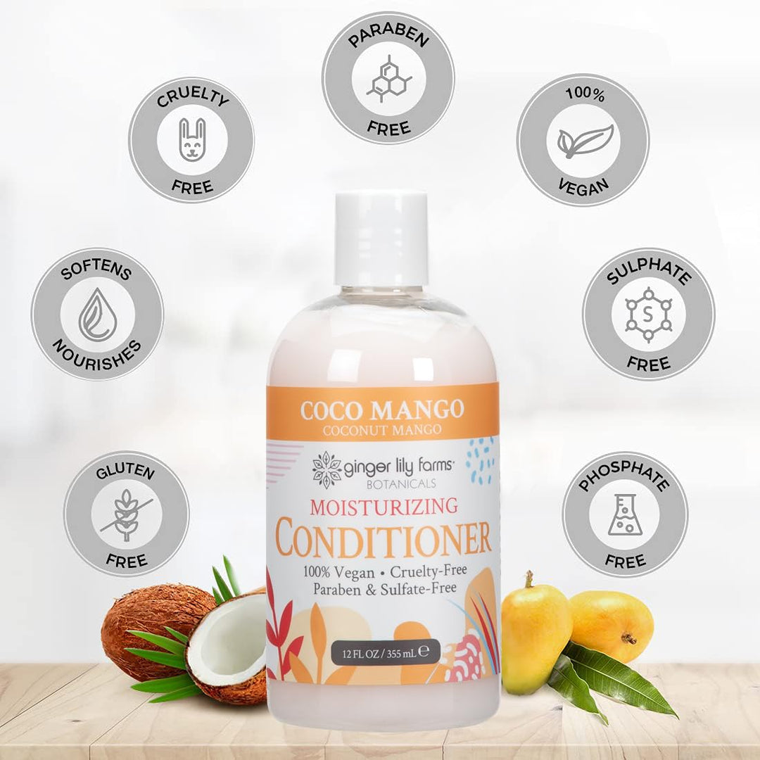 Ginger Lily Farms Botanicals Acondicionador Hidratante para Cabello...