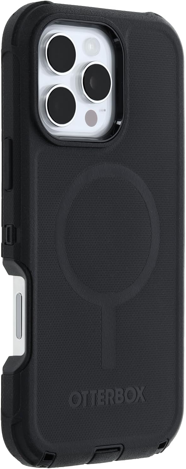 OtterBox Funda Defender Series para iPhone 16 Pro Max - Negro