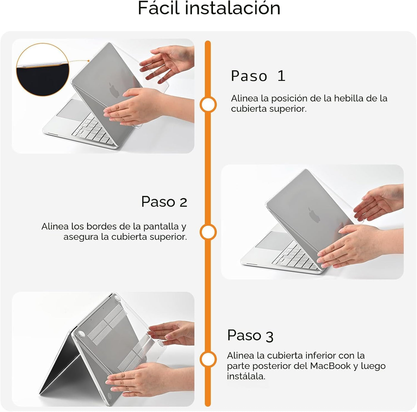 EooCoo Funda para MacBook Neo de 13 pulgadas modelo A3404 2026 con...