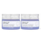 goPure Crema hidratante de cuello y pecho para reafirmar, 2 Paquete